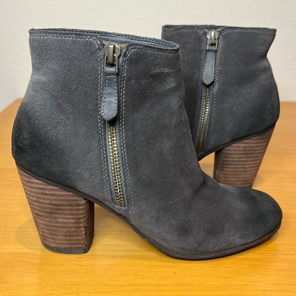 BP Nordstrom Genuine Suede Bootie